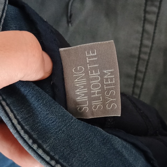 Melissa McCarthy Slimming Pencil Jeans [Size:16W] [Color: Blue] - Picture 5 of 5